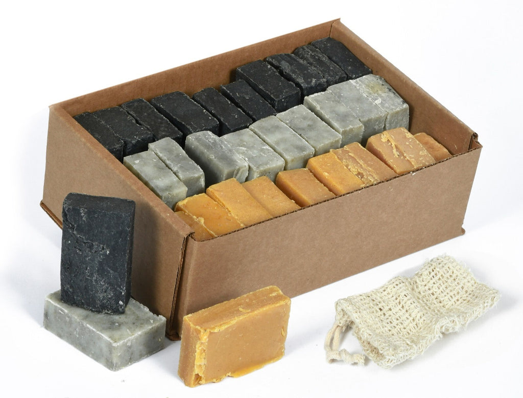 Men's Bar Soap, Pine Tar Oats Cedar Citrus Mint, Bath Soap by SimpleMan